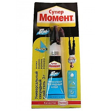 Клей Супер Момент Гель 3гр