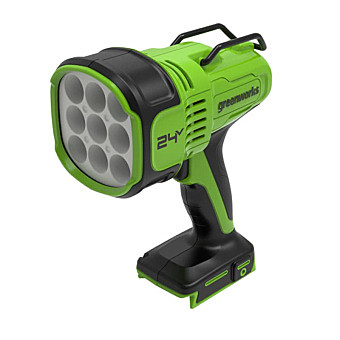 LED-прожектор акк. Greenworks G24SL,24V,, дальность до 700 м, без АКБ и ЗУ (3401207)