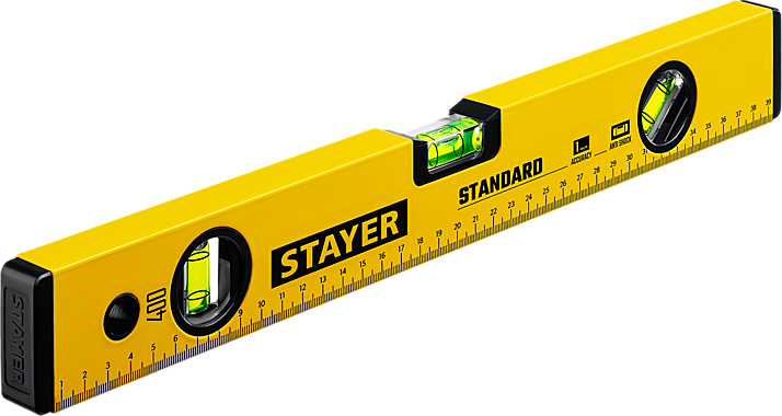 STAYER TOPLevel 400 мм уровень строительный